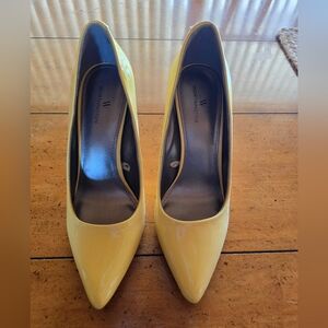 New Yellow Patent Leather Stiletto By Worthington Size 7